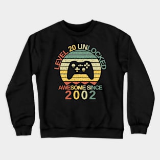 Awesome since 2002 Crewneck Sweatshirt